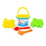 Medium decorated bucket set, 6 pcs 3543