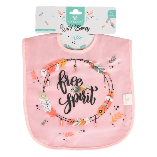 Baby bib Wild berry pink 2003 Baby bib Wild berry pink 2003