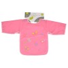 Baby Bib with sleeve Piggy pink 1007
