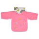 Baby Bib with sleeve Piggy pink 1007