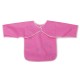 Baby Bib with sleeve Piggy pink 1007