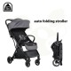 Καρότσι Μωρού - Easy fold - Cangaroo - grey
