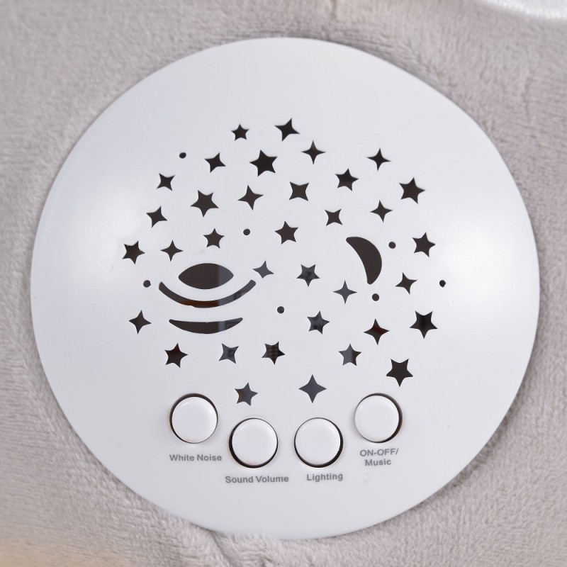 Night light and projector Plush Owl FM666-26