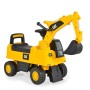 Ride on car CAT Excavator 662 yellow