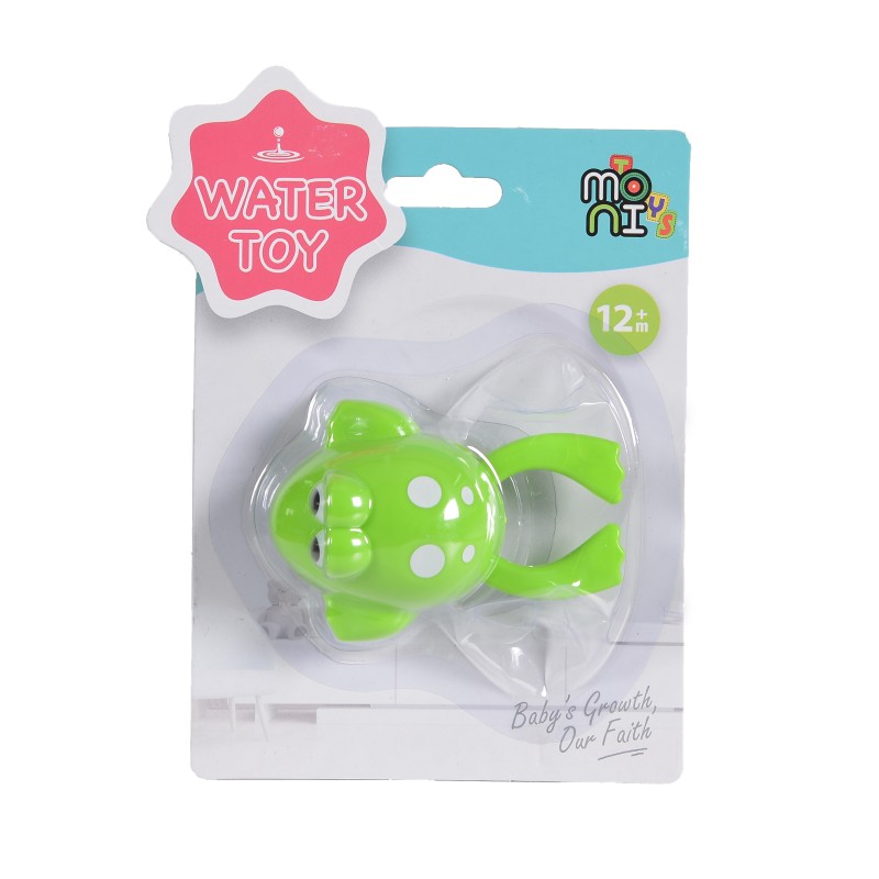Wind up Bath Swimming Frog K999-209B-1