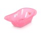 Transparent bathtub Omar pink, 90cm