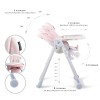 High chair I eat pink