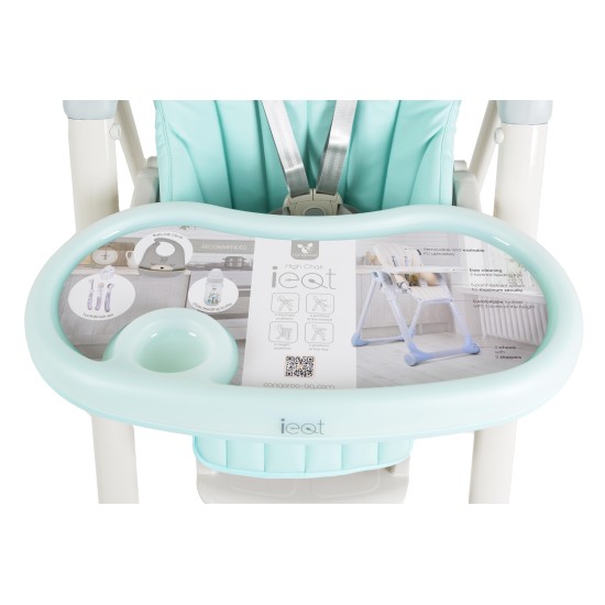 High chair I eat blue
