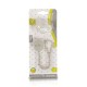 Pacifier with holder Star gray Pacifier with holder Star gray