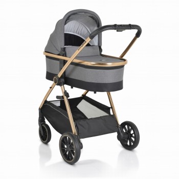 Καρότσι Μωρού 2 σε 1 - Hydra grey