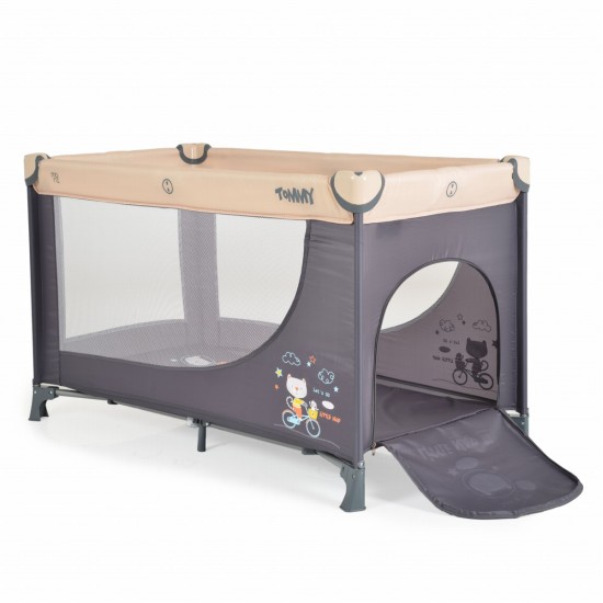 Folding cot Tommy beige Folding cot Tommy beige