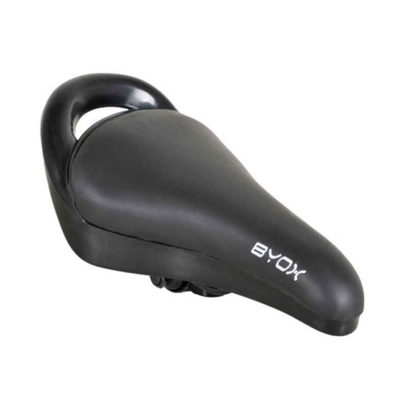 Saddle black for children bicycle