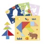 Tooky Toy Magnetic Tangram play 18 pcs TF642