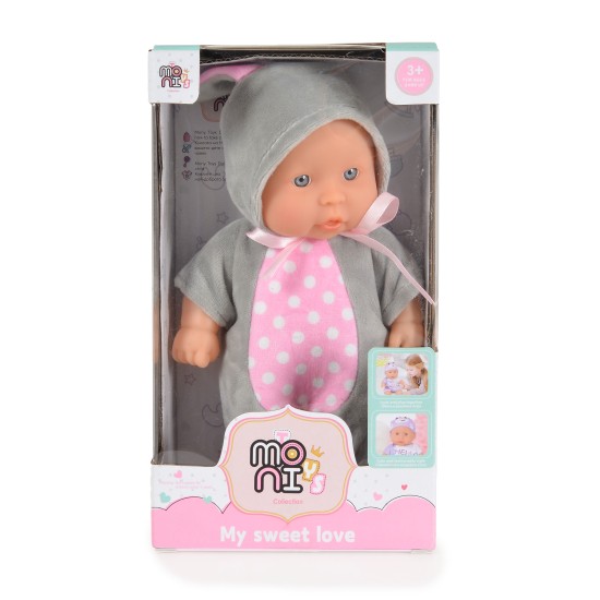 20cm Doll Bunny Grey 6129 20cm Doll Bunny Grey 6129