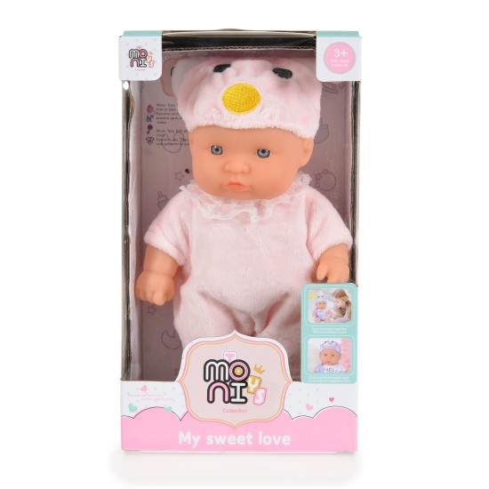 20cm Doll Mouse pink 6122