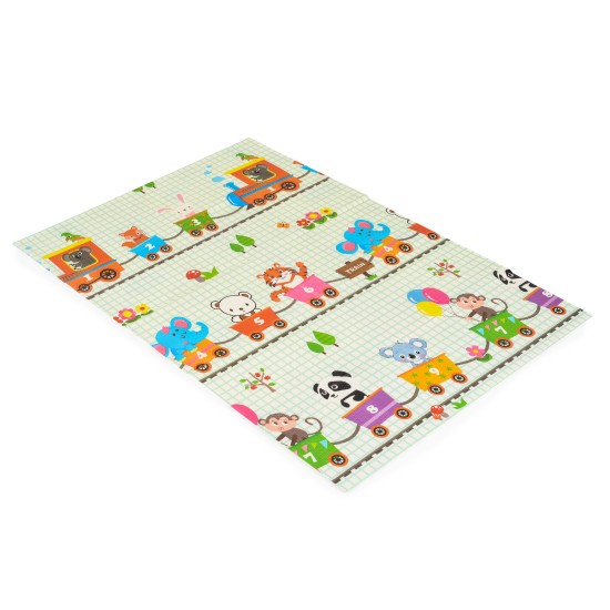 Foldable XPE play mat Wild animals