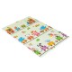 Foldable XPE play mat Wild animals