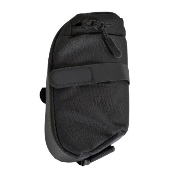 Bicycle bag attached under saddle
