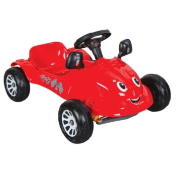 Pilsan 07302 Herby car pedal operated red