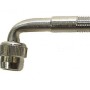 Valve adaptor from AV to AV, curved
