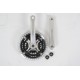 Chainwheel alloy set DC312, 24/34/42T*165mm