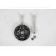 Chainwheel alloy set DC312, 24/34/42T*165mm