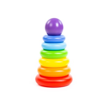 Polesie 62383 Stacking ring - ball pyramid