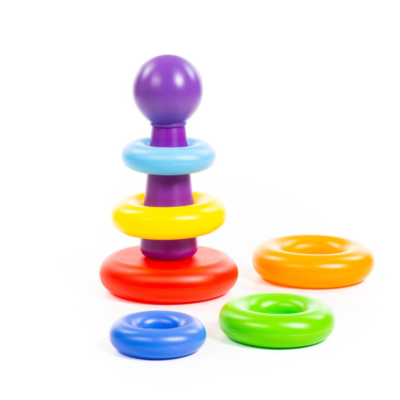 Polesie 62383 Stacking ring - ball pyramid