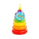 Polesie 59260 Stackable Ring Pyramid, 7 pcs