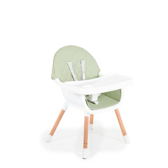 Wooden high chair Gelato 2 in 1 mint