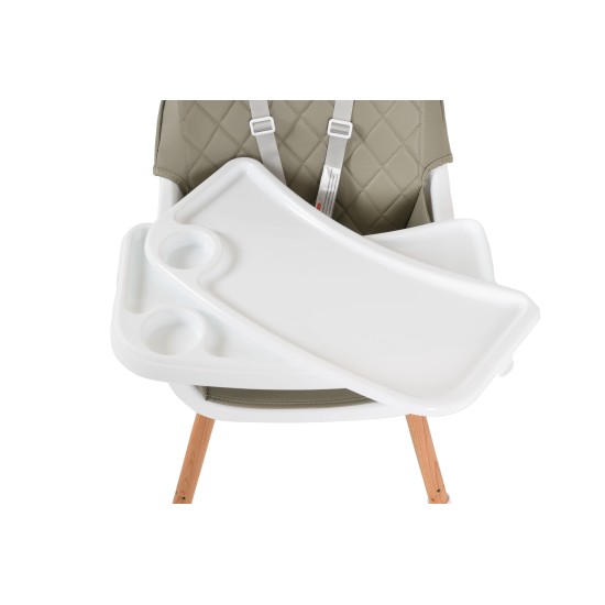 Wooden high chair Gelato 2 in 1 grey Wooden high chair Gelato 2 in 1 grey