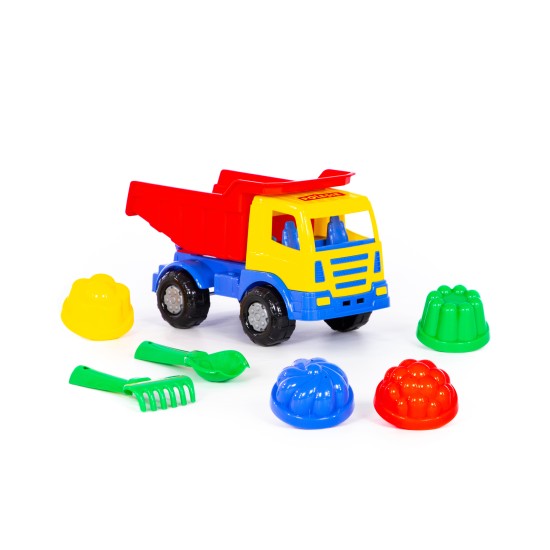 Polesie 93226 Mirage truck set, 7 pcs (Set No. 641) Polesie 93226 Mirage truck set, 7 pcs (Set No. 641)