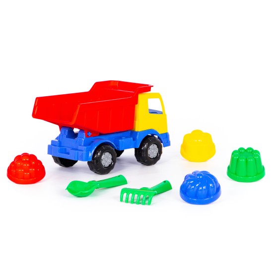 Polesie 93226 Mirage truck set, 7 pcs (Set No. 641) Polesie 93226 Mirage truck set, 7 pcs (Set No. 641)