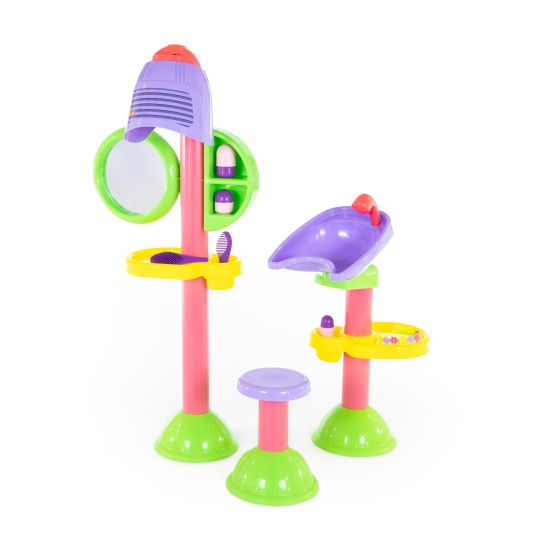 Polesie 58218 Hairdresser`s parlour with sound (box) Polesie 58218 Hairdresser`s parlour with sound (box)
