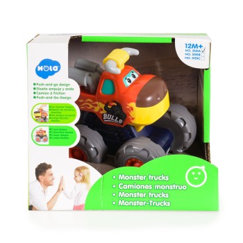 Hola Monster Trucks (Bull Truck with friction power) 3151A