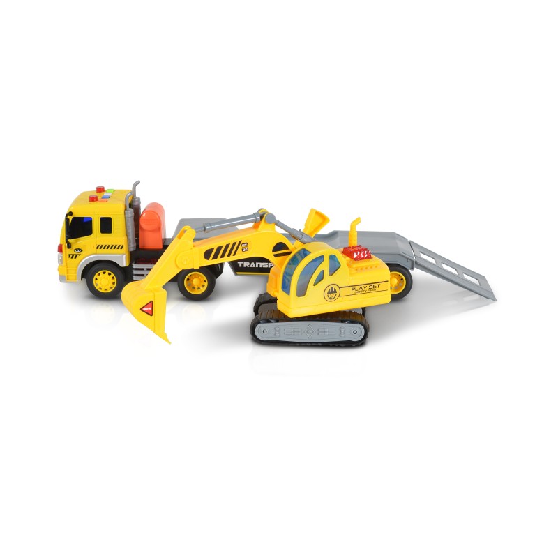 1:16 Truck with excavator WY571A