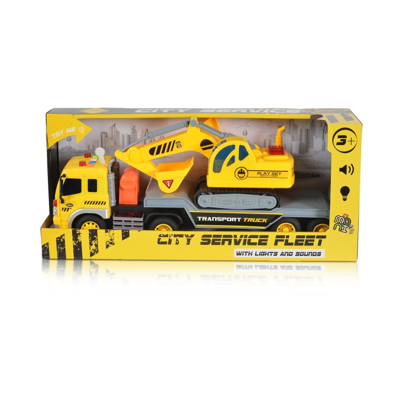 1:16 Truck with excavator WY571A