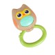 Hola Animal Orchestra Rattle - Owl Maraca E318B-4 Hola Animal Orchestra Rattle - Owl Maraca E318B-4