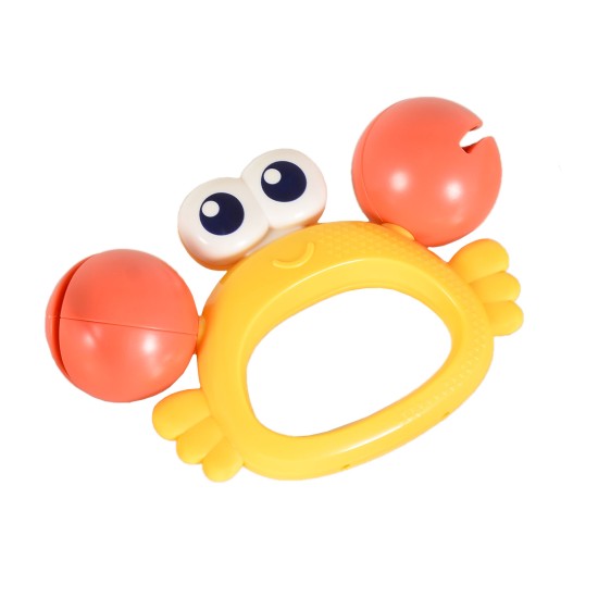 Hola Animal Orchestra Rattle - Crab Rattle E318B-3 Hola Animal Orchestra Rattle - Crab Rattle E318B-3