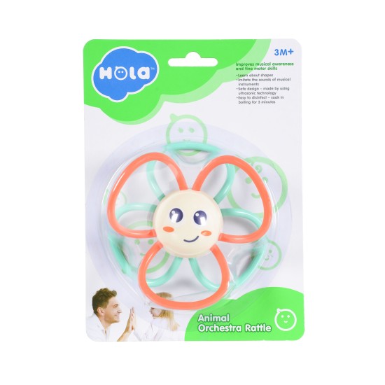 Hola Animal Orchestra Rattle - Sunflower E318B-5