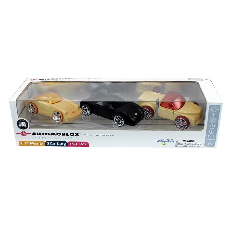 Mini 3-Pack C13 Manta, SC2 Fang, T16L Rex 53111