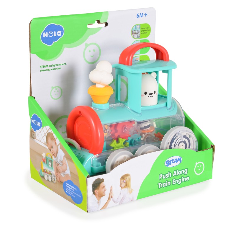 Hola Push Along Train Engine E7995A