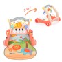 2 in 1 push walker and play mat Pink piano HE0637