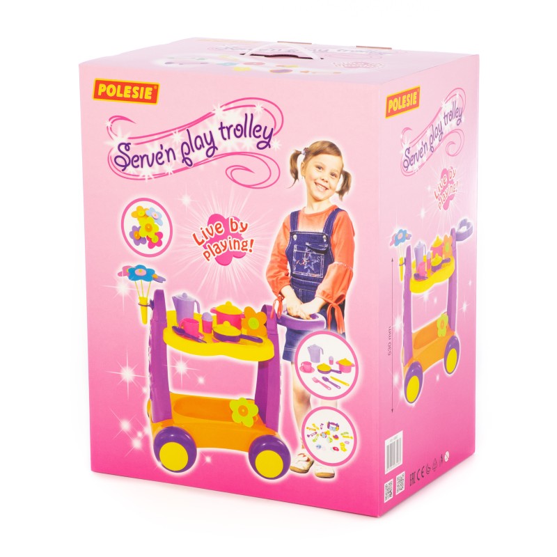 Polesie 4960 Serve-n-Play Trolley (box)