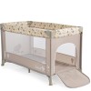 Folding cot Safari beige