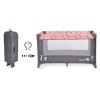 Folding cot Safari pink