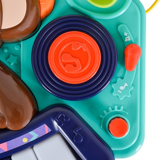 Hola DJ Monkey Keyboard (with music, sound effects and microphone) 3137 Hola DJ Monkey Keyboard (with music, sound effects and microphone) 3137
