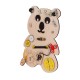 Montessori wooden board Bear