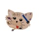 Montessori wooden board Cat