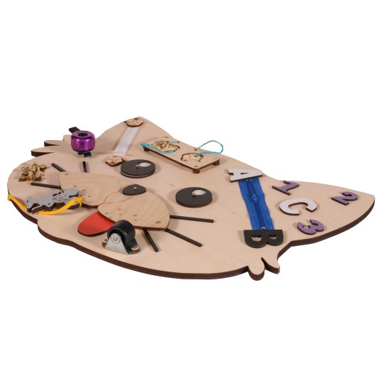 Montessori wooden board Cat
